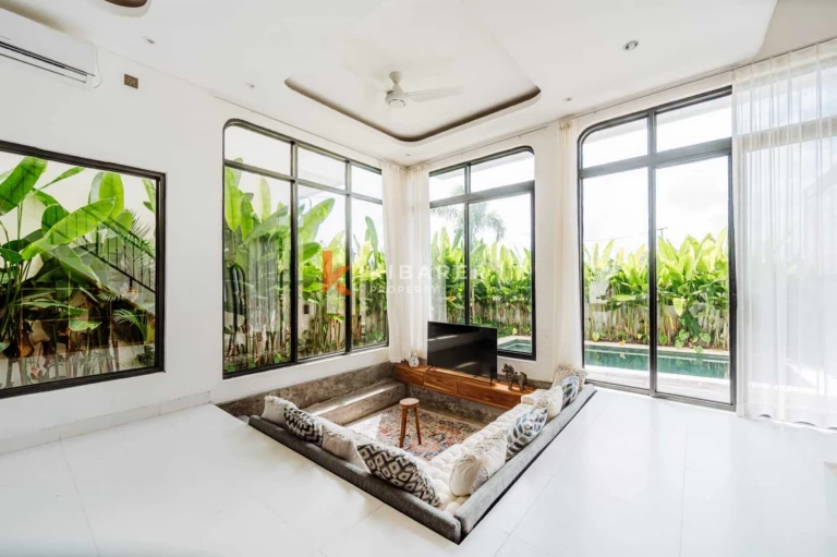 Modern Enclosed Living Villa in Canggu - Three Bedroom with Serene Rice Field View (Available on 05th September 2026)