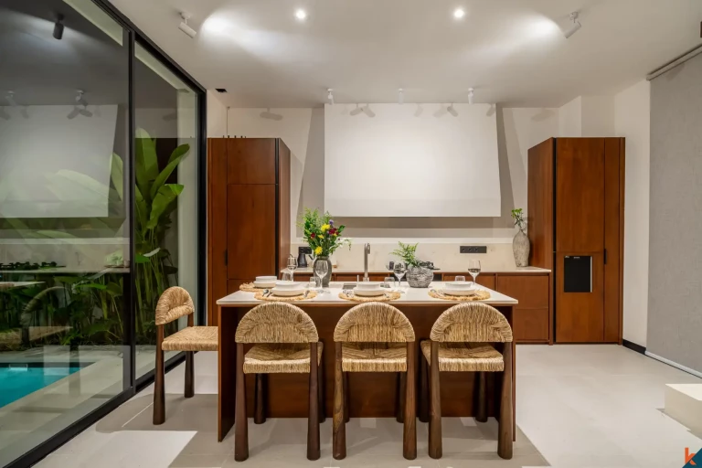 Modern Two-Bedroom Eco Townhouse for Lease in Pererenan
