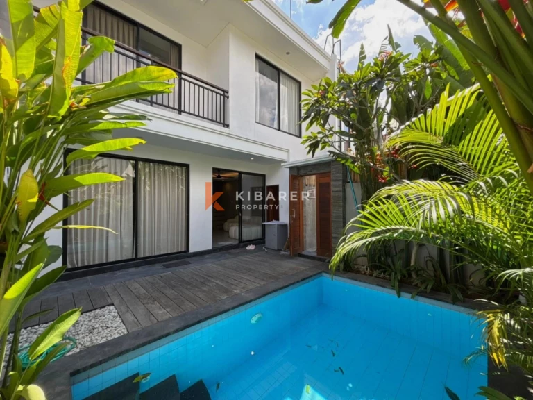 Semi-Furnished Three Bedroom Villa in Prime Canggu