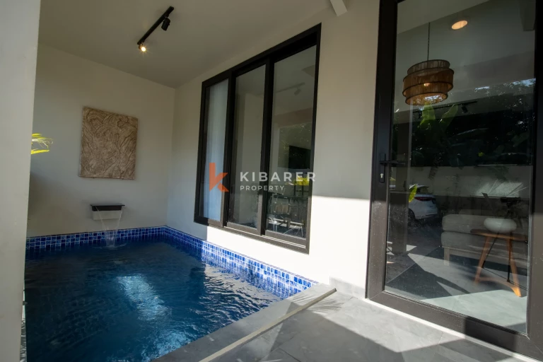 Urban One Bedroom Loft Living with Plunge Pool in Kerobokan