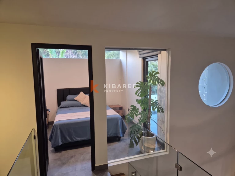 Chic Industrial One Bedroom Villa in Kerobokan