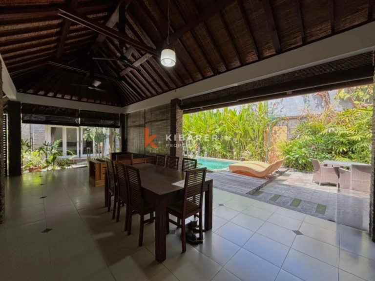 Vila Tiga Kamar Tidur di Lokasi Strategis Berawa – Semi-Furnished