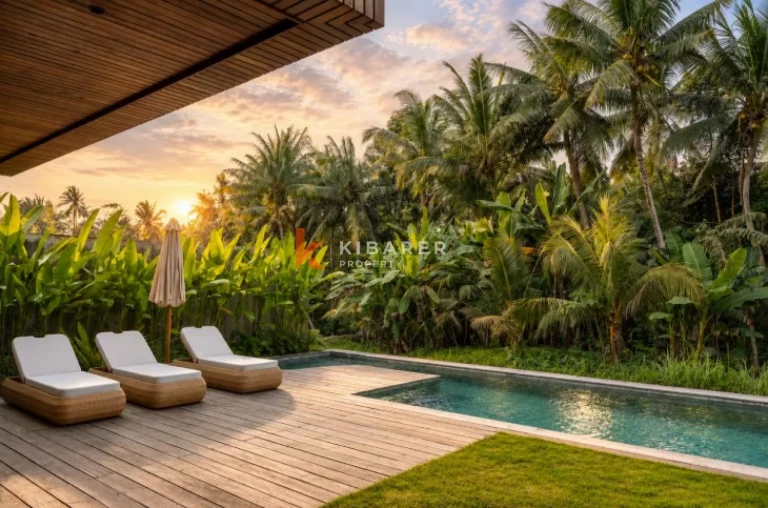 Sophisticated Three Bedroom Lux Villa in the Middle of Santuary Ubud