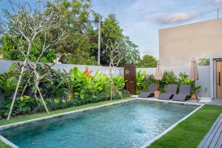 Bright Contemporary Two Bedroom Villa in Canggu Padang Tawang