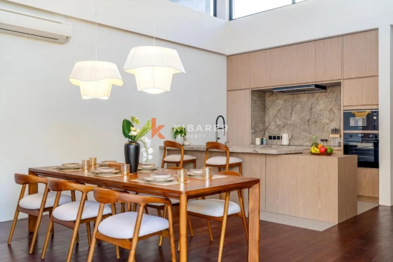 Bright Contemporary Two Bedroom Villa in Canggu Padang Tawang