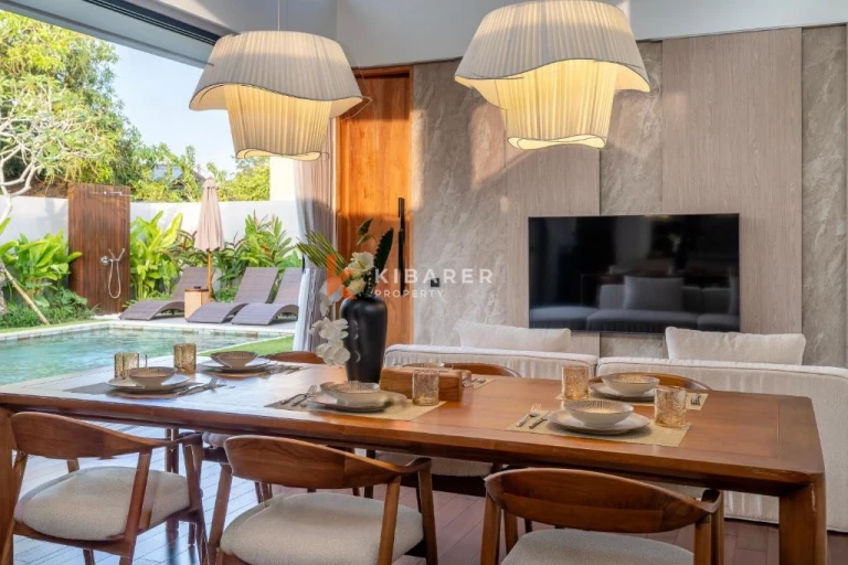 Bright Contemporary Two Bedroom Villa in Canggu Padang Tawang
