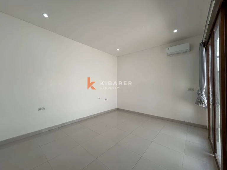 Modern Two-Bedroom Unfurnished Villa with Private Pool for Yearly Rent in Kerobokan