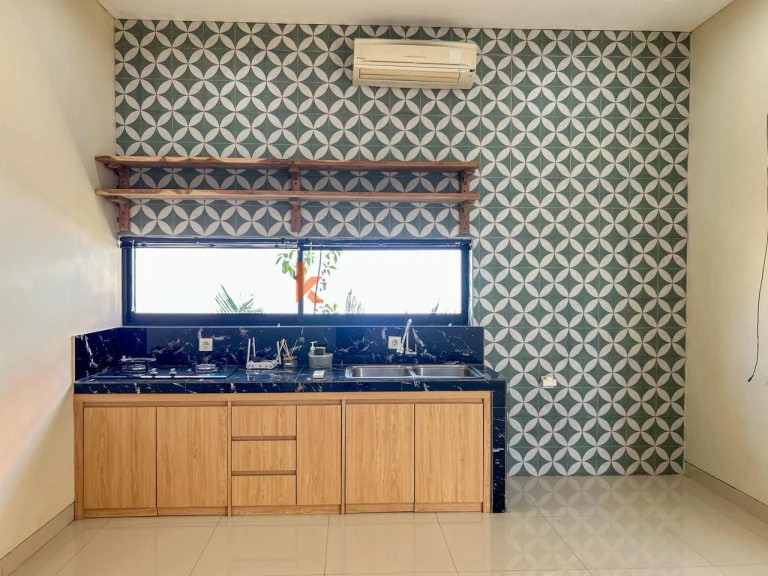 Modern Two-Bedroom Unfurnished Enclosed Villa with Private Pool for Rent in Kerobokan