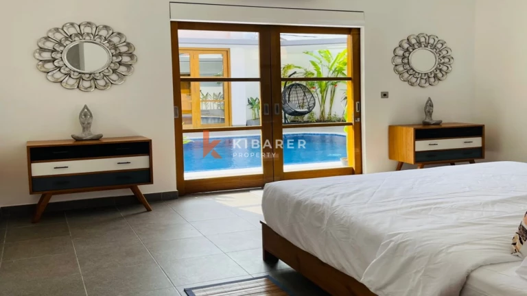 Amazing Newly Renovated Three Bedrooms Enclosed Living Villa In Kerobokan
