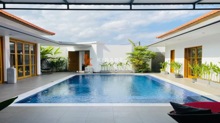 Amazing Newly Renovated Three Bedrooms Enclosed Living Villa In Kerobokan
