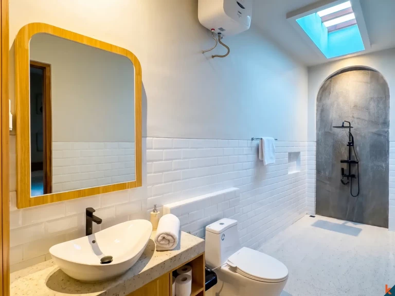 Villa neuve de deux chambres à louer faisant partie d'un complexe privé à Ubud