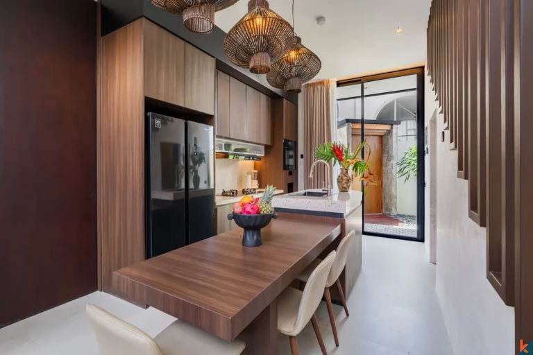 Brand new modern townhouse style two bedroom property leasehold in Pantai Lima - Pererenan