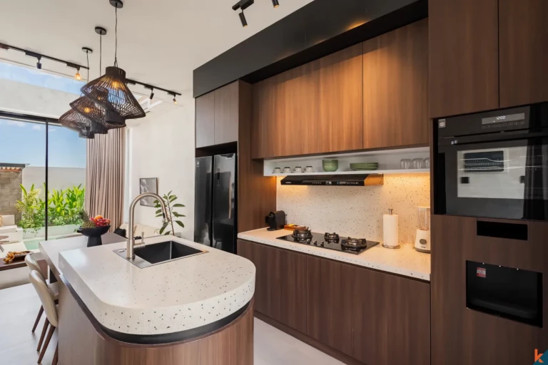 Brand new modern townhouse style two bedroom property leasehold in Pantai Lima - Pererenan