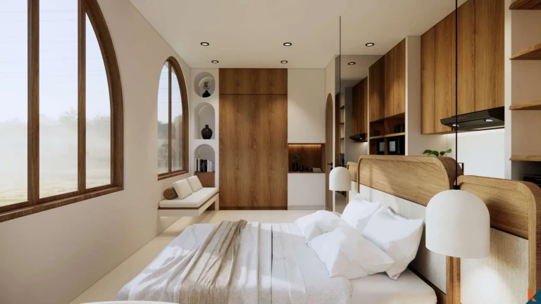 Properti Bertingkat Enam Kamar Tidur Bergaya Mediterania yang Akan Segera Hadir dengan Pemandangan Indah di Kedungu (selesai pada November 2026)