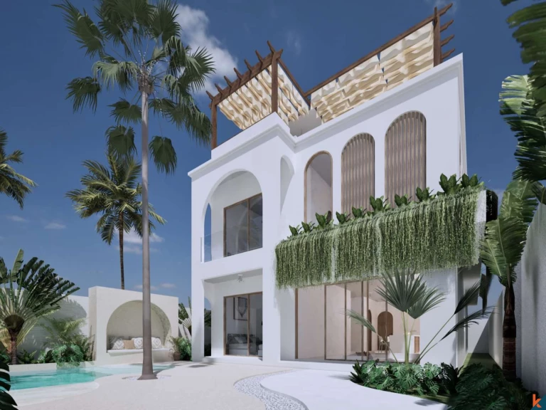 Properti Bertingkat Enam Kamar Tidur Bergaya Mediterania yang Akan Segera Hadir dengan Pemandangan Indah di Kedungu (selesai pada November 2026)