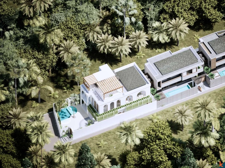 Properti Bertingkat Enam Kamar Tidur Bergaya Mediterania yang Akan Segera Hadir dengan Pemandangan Indah di Kedungu (selesai pada November 2026)