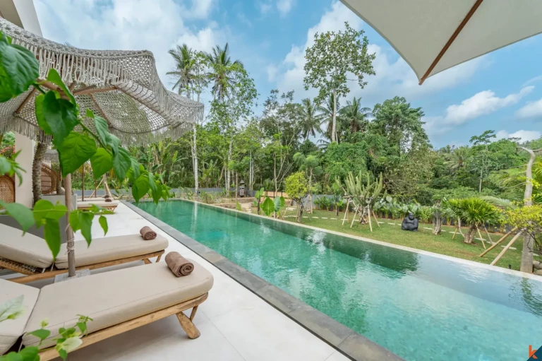 Brand New High Quality Four Bedroom Freehold Estate with Lush Views for Sale in Kerambitan
