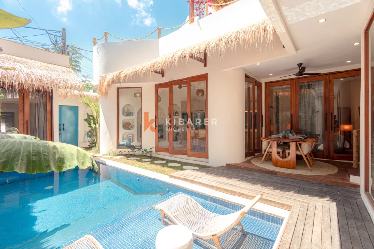Villa Atap Lima Kamar Tidur yang Menawan di Jimbaran