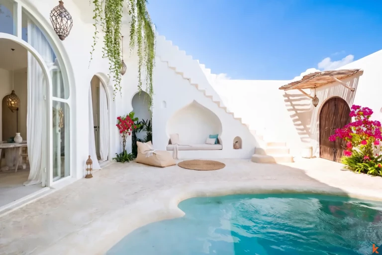Magnifique villa méditerranéenne de deux chambres en bail emphytéotique avec vue sur l'océan à Seseh