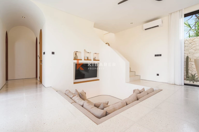Mediterranean-Inspired Two Bedroom Rooftop Villa with Sauna & Ice Bath in Munggu