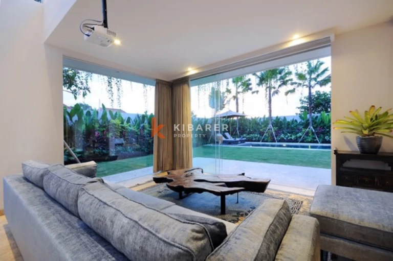 Modern Five-Bedroom Villa with Expansive Rooftop in Canggu