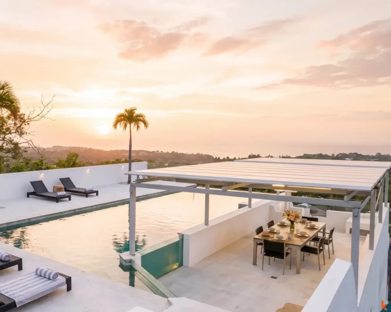 Properti Investasi Bertingkat dengan Pemandangan Laut 180° yang Menakjubkan di Area Bingin