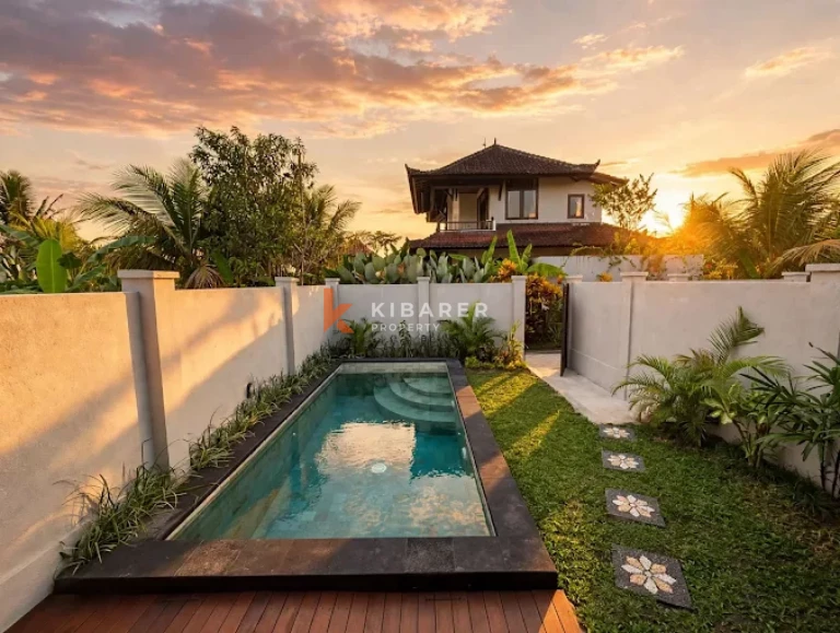 A Peaceful One Bedroom Villa Escape in the Rice Fields of Ubud