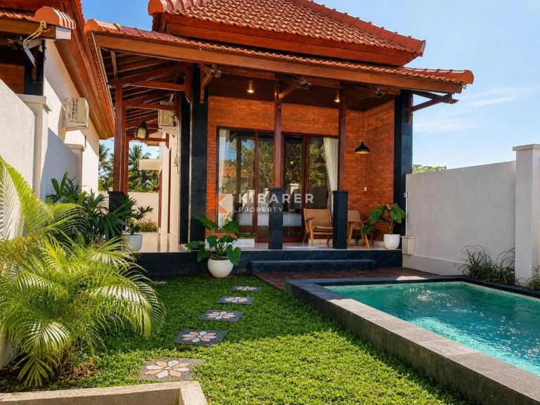 A Peaceful One Bedroom Villa Escape in the Rice Fields of Ubud