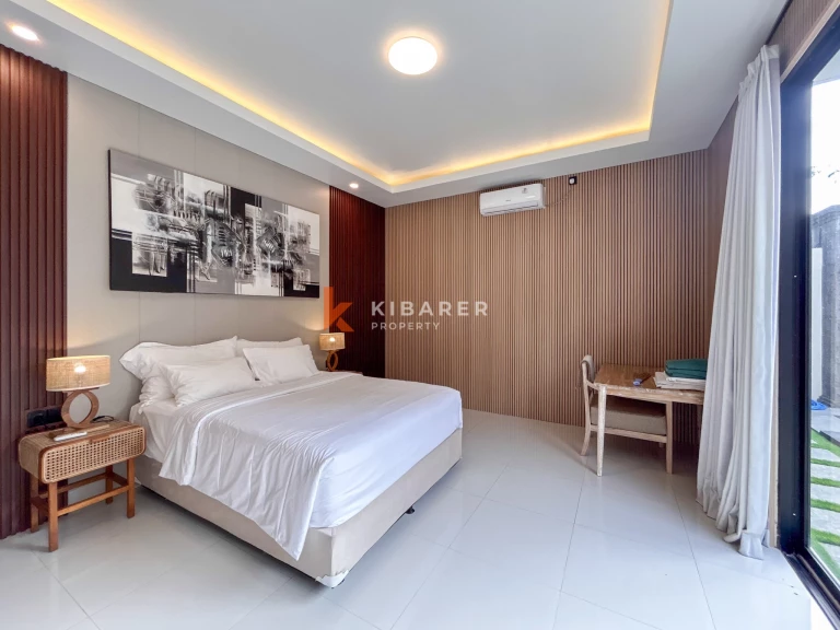 Villa Kolam Renang Modern Dua Kamar Tidur yang Menawan di Padonan