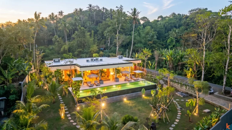 Brand New High Quality Four Bedroom Freehold Estate with Lush Views for Sale in Kerambitan