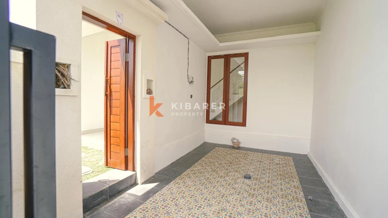 Contemporary Three-Bedroom Unfurnished Villa for Rent in Munggu