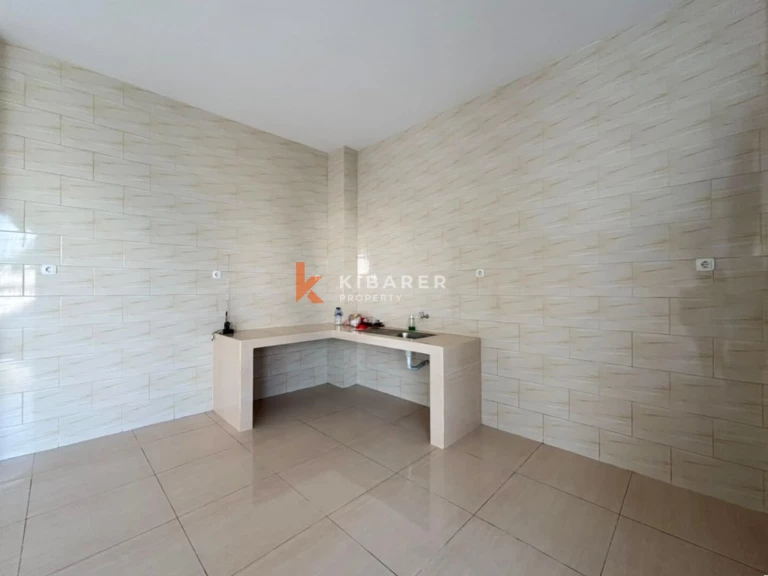 Vila Rooftop 2 Kamar Tidur Tanpa Perabotan dengan Ruang Keluarga Terbuka di Tumbak Bayuh