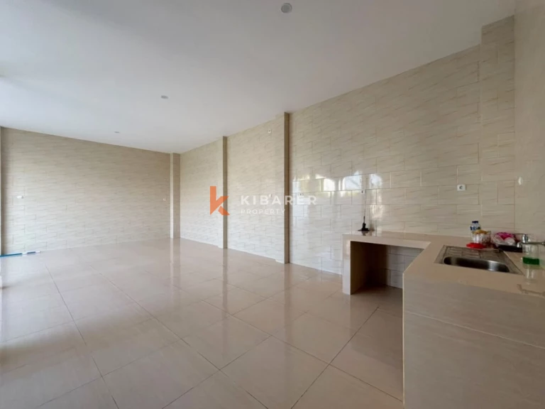 Vila Rooftop 2 Kamar Tidur Tanpa Perabotan dengan Ruang Keluarga Terbuka di Tumbak Bayuh