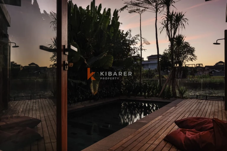 Elegant Four-Bedroom Villa with Private Pool in Cemagi