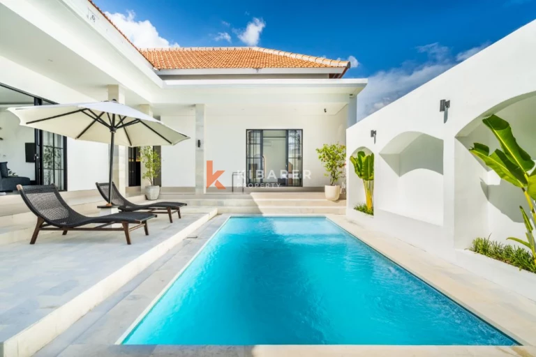 Tropical Three-Bedroom Pool Villa in Canggu