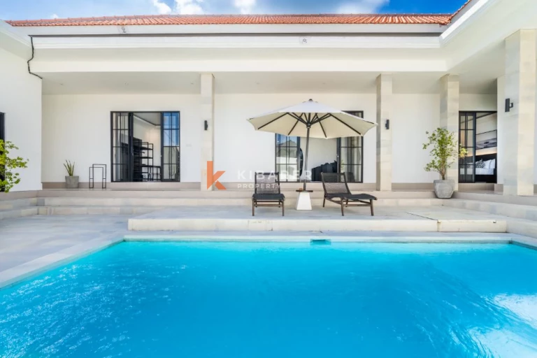 Tropical Three-Bedroom Pool Villa in Canggu