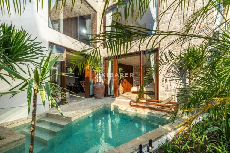Rustic Luxury Four-Bedroom Villa in Abasan Canggu near Berawa