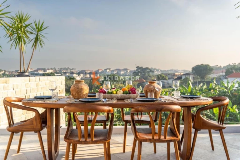 Rustic Luxury Four-Bedroom Villa in Abasan Canggu near Berawa