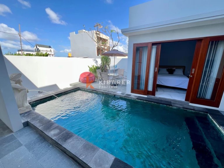 Modern Tropical Three-Bedroom Open Living Villa with Private Pool in Sanur