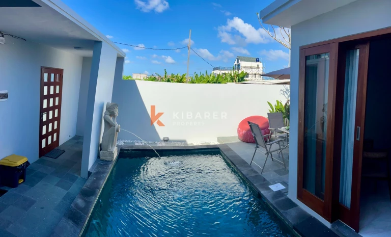 Modern Tropical Three-Bedroom Open Living Villa with Private Pool in Sanur