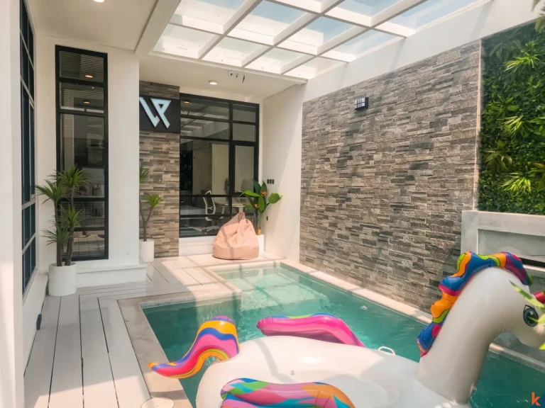 Properti Sewa Modern Dua Kamar Tidur di Lokasi Strategis Seminyak - Petitenget