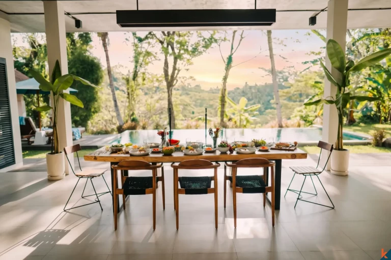 Gorgeous three bedroom leasehold property overlooking the jungle in Ubud - Pejeng