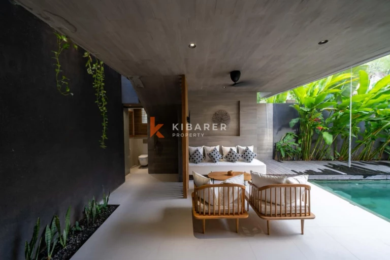Stylish Two Bedroom Open Living Room Villa Nestled in Umalas