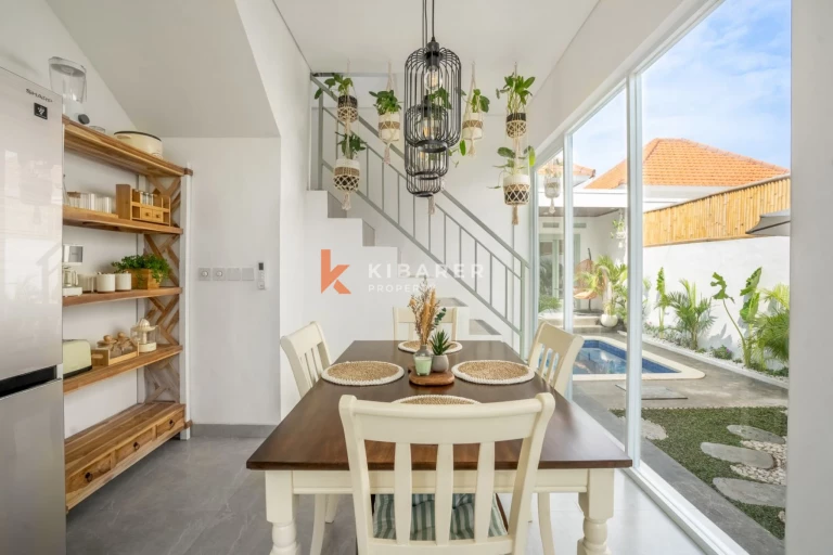 Beachside Two Bedroom Villa with Enclosed Living in Munggu