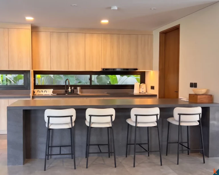 Amazing brand new four bedrooms freehold real estate for sale in private residence in Jimbaran