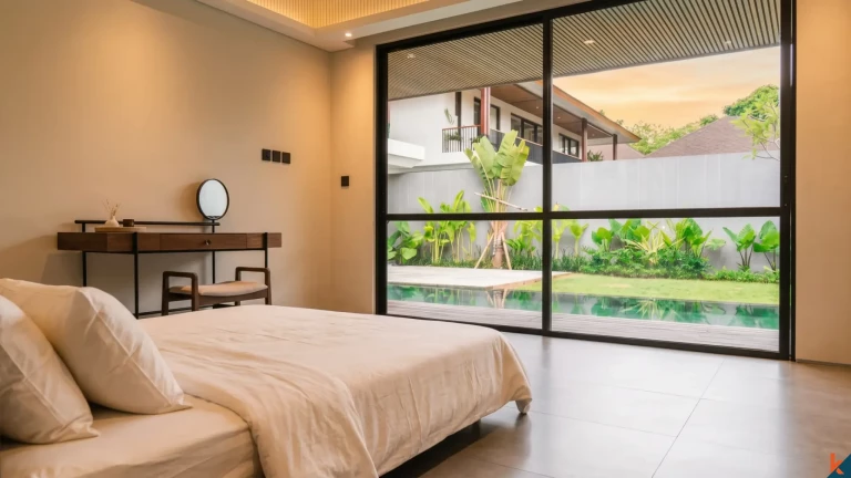 Amazing brand new four bedrooms freehold real estate for sale in private residence in Jimbaran