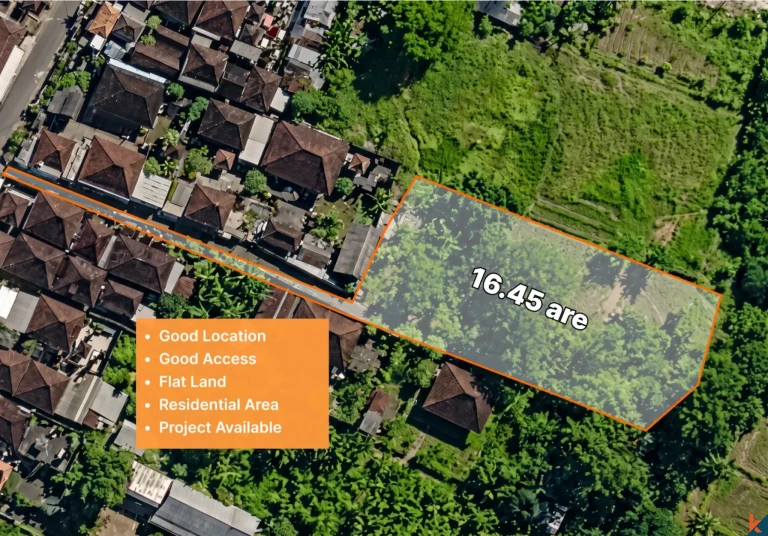 Perfect jungle views plot for long lease in serene part of Buwit