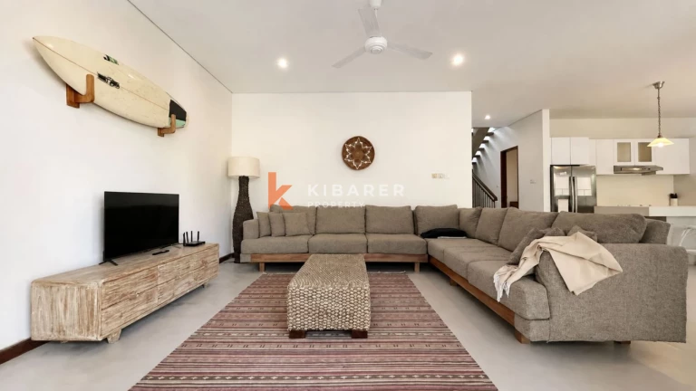 Relaxed Beachside Living in a Four Bedroom Canggu Villa