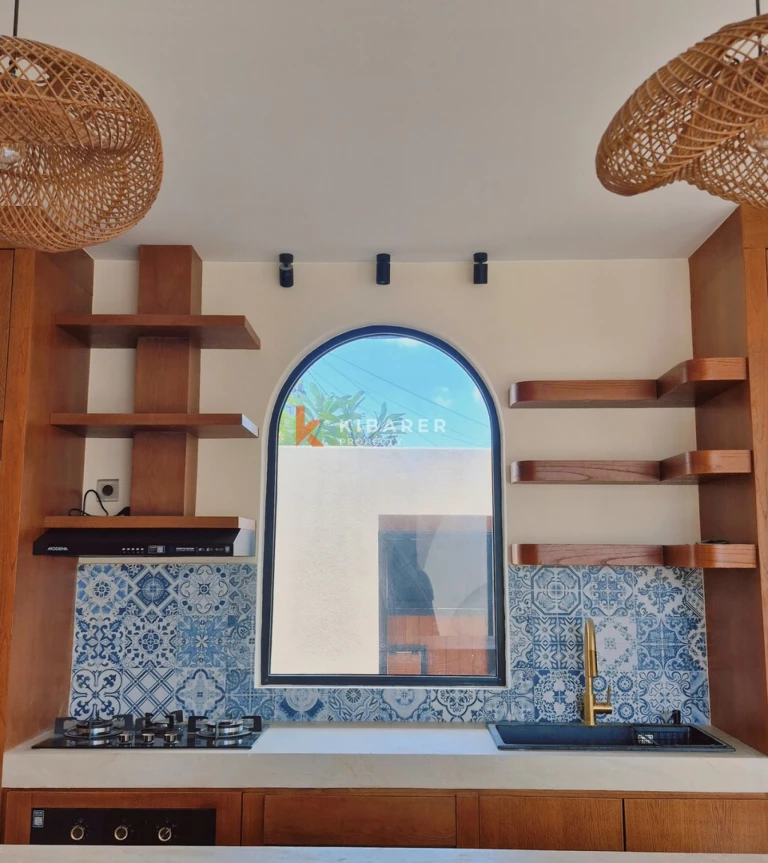 Oasis avec jardin et charme méditerranéen : villa de quatre chambres à Seminyak