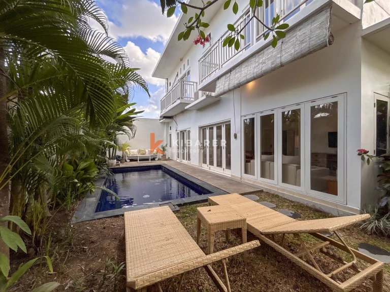 Stylish Three-Bedroom Pool Villa for Rent in Prime Berawa Location
